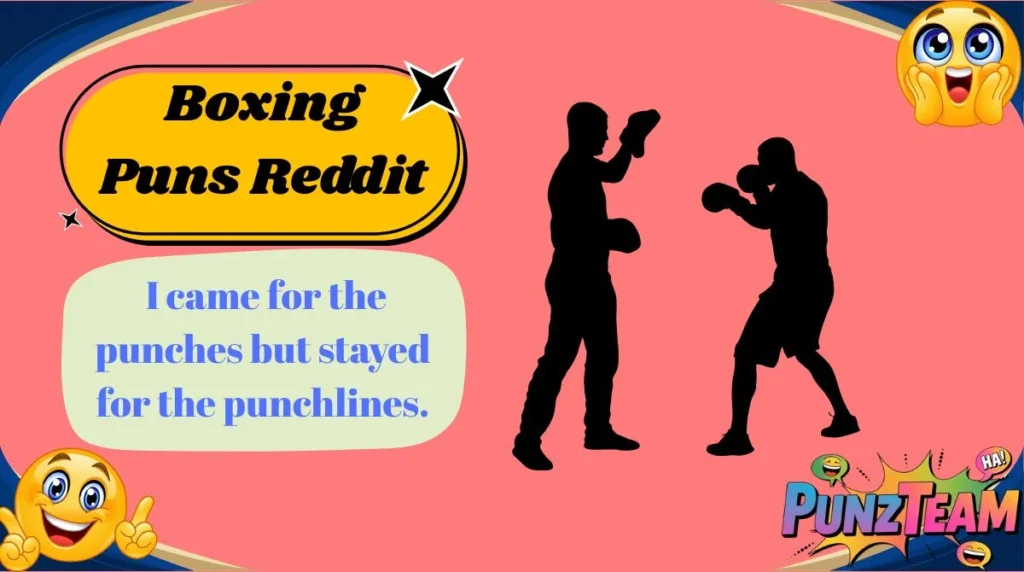 Boxing Puns Reddit