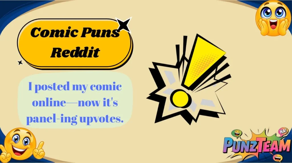 Comic Puns Reddit
