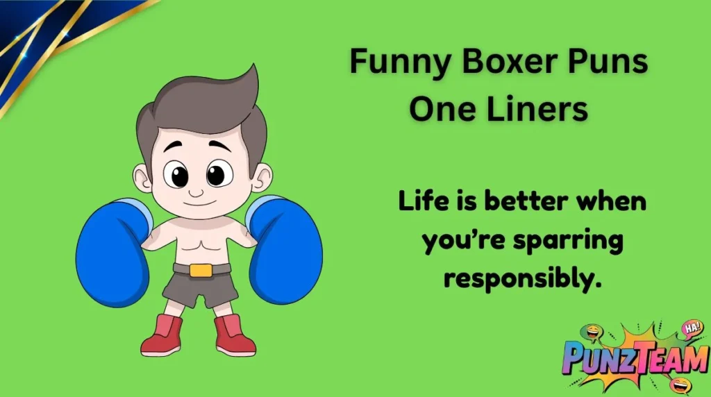 Funny Boxer Puns One Liners