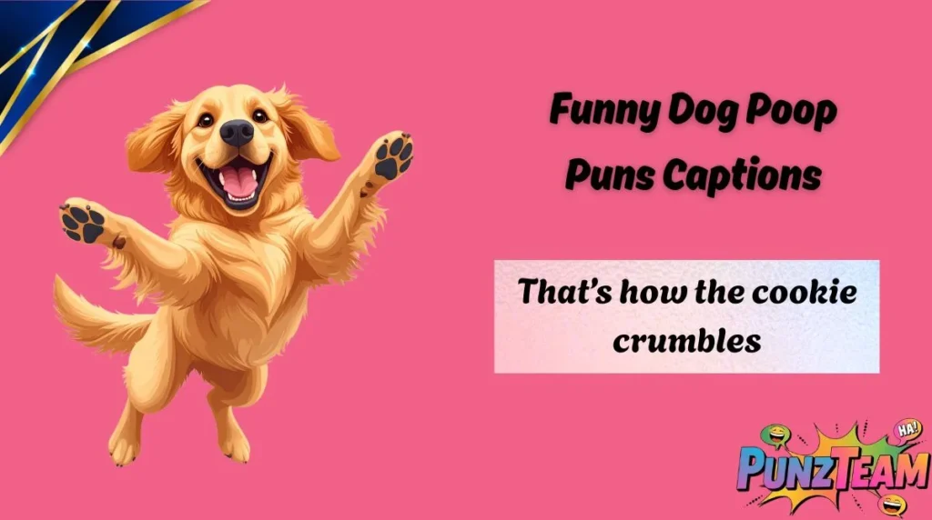 Funny Dog Poop Puns Captions