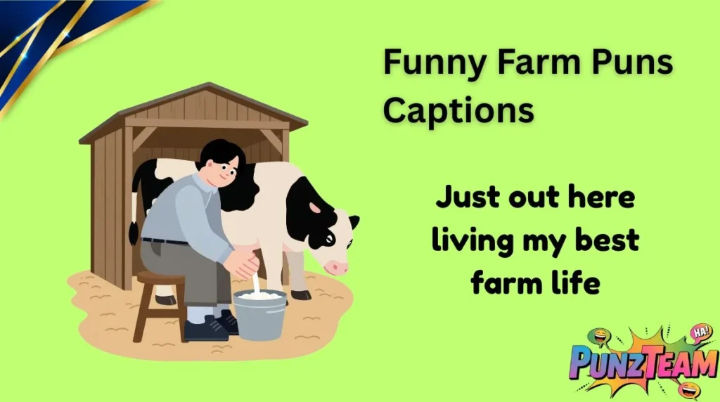 Funny Farm Puns Captions