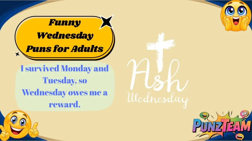 Funny Wednesday Puns for Adults