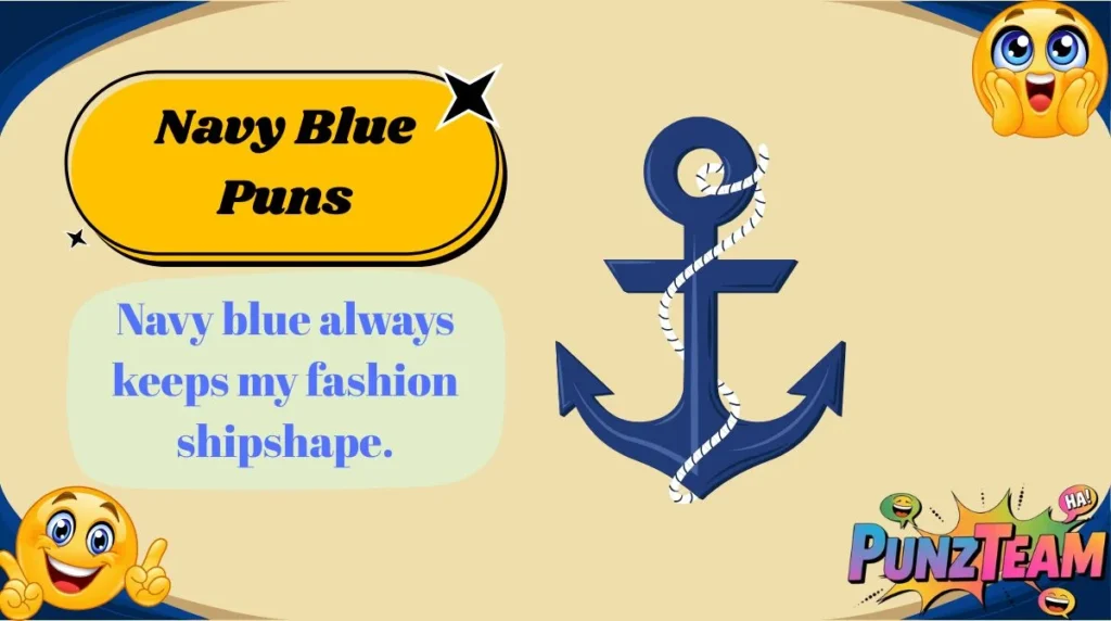 Navy Blue Puns