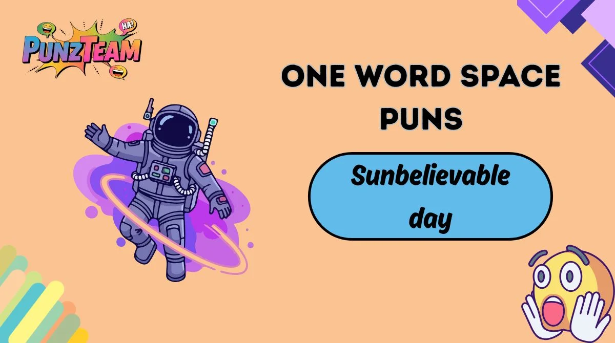 One Word Space Puns