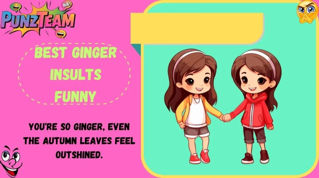 Best Ginger Insults Funny
