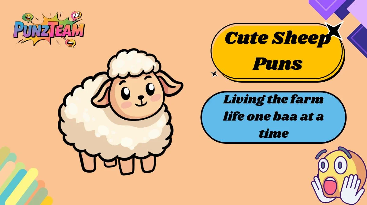 Cute Sheep Puns