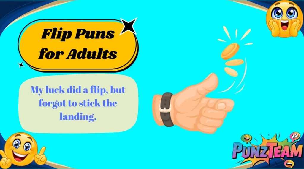 Flip Puns for Adults