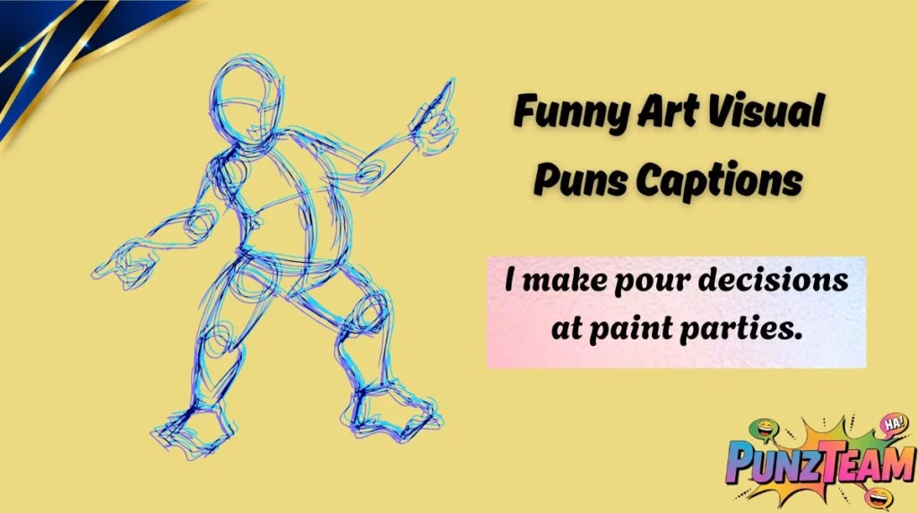 Funny Art Visual Puns Captions