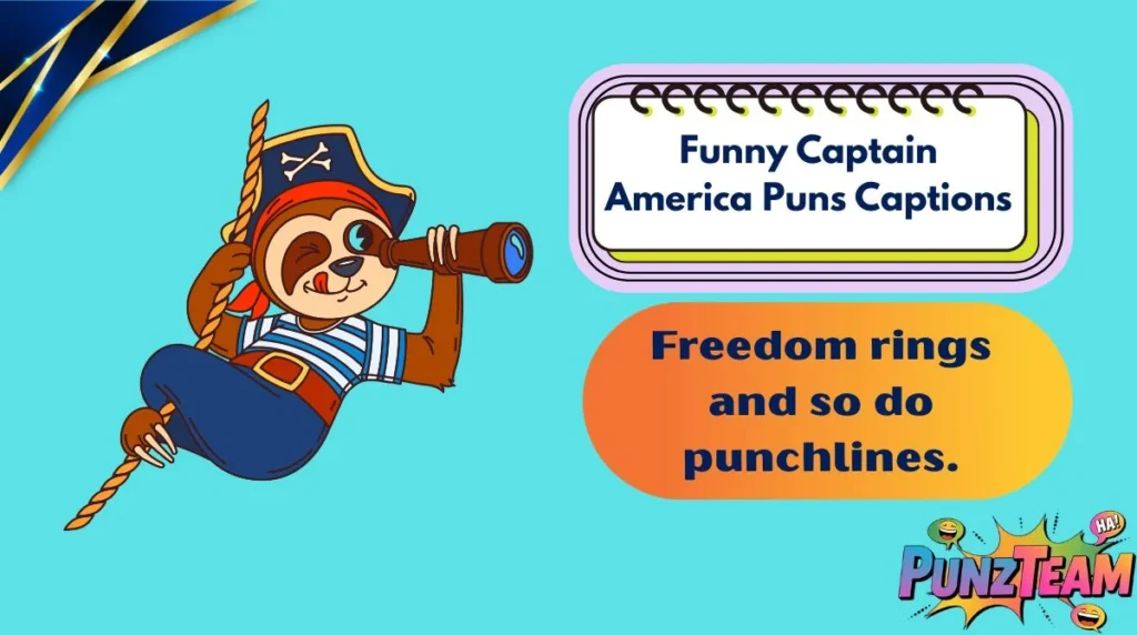 Funny Captain America Puns Captions