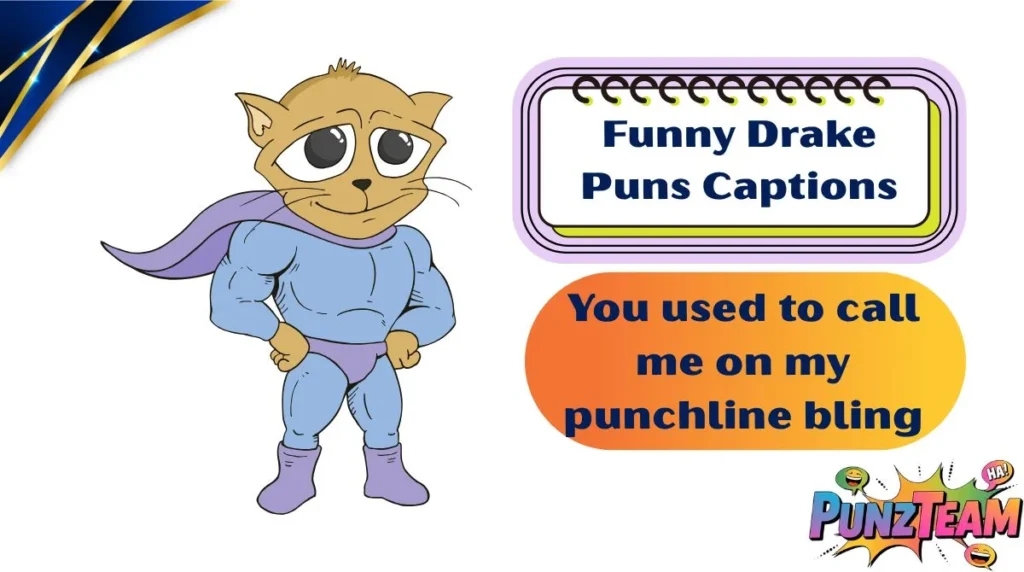 Funny Drake Puns Captions