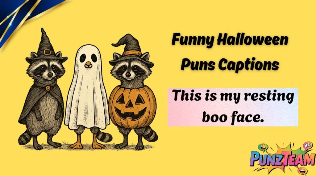 Funny Halloween Puns Captions