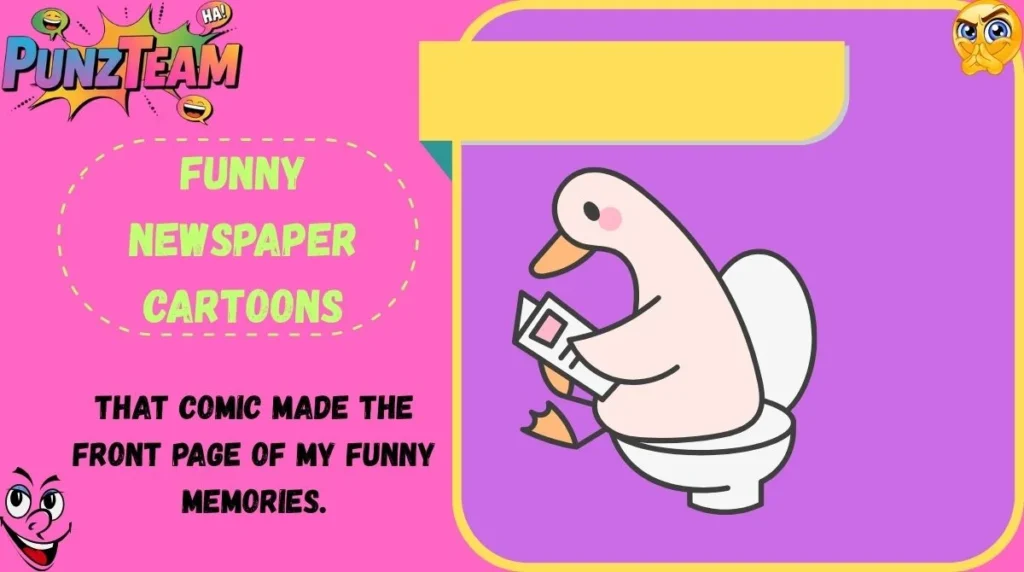 Funny Newspaper Cartoons