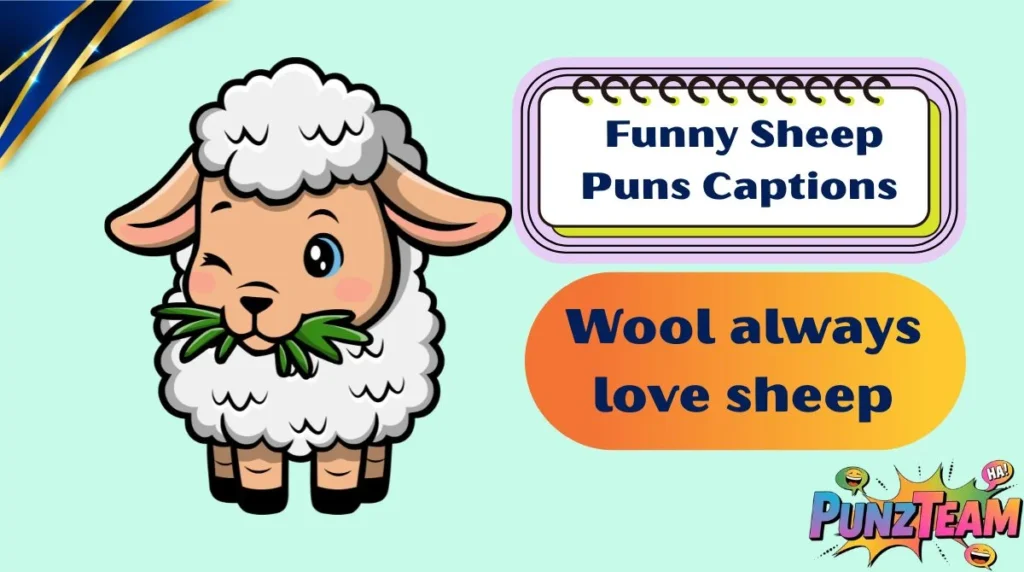  Funny Sheep Puns Captions
