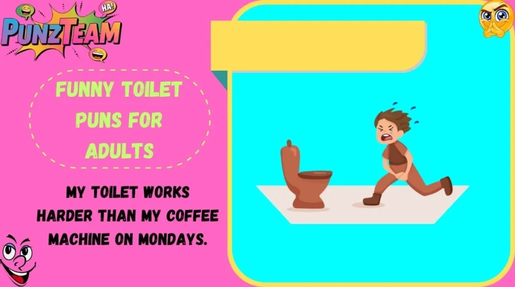 Funny Toilet Puns for Adults