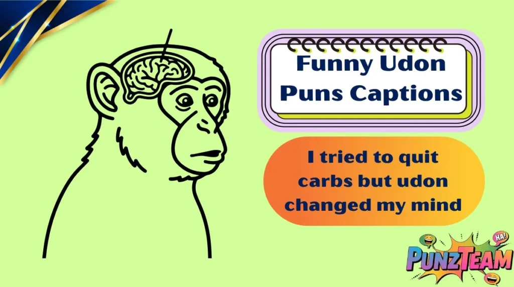 Funny Udon Puns Captions