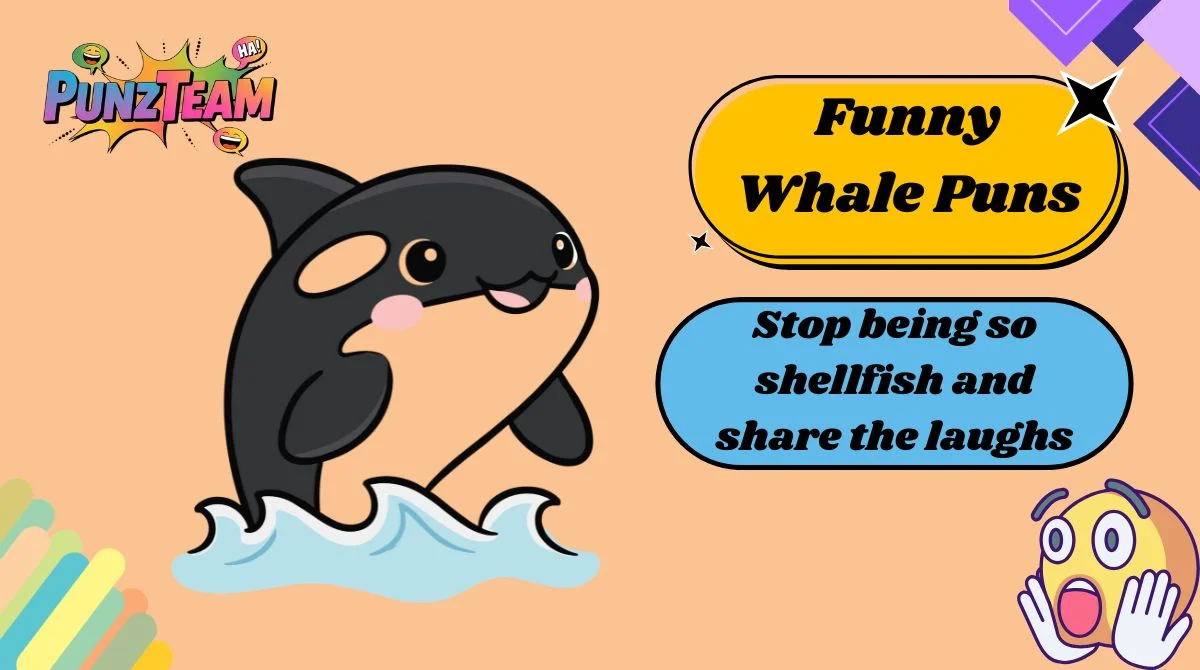 Funny Whale Puns