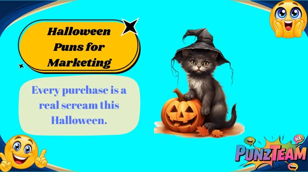 Halloween Puns for Marketing