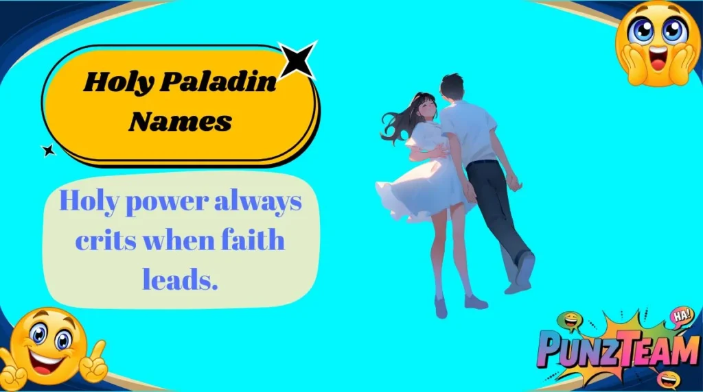 Holy Paladin Names