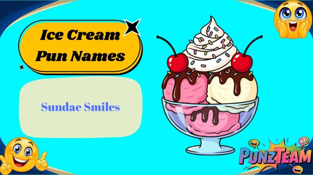 Ice Cream Pun Names