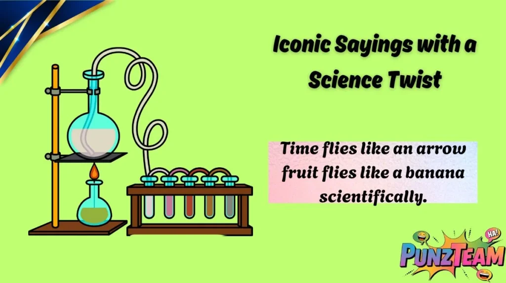 Iconic Sayings with a Science Twist