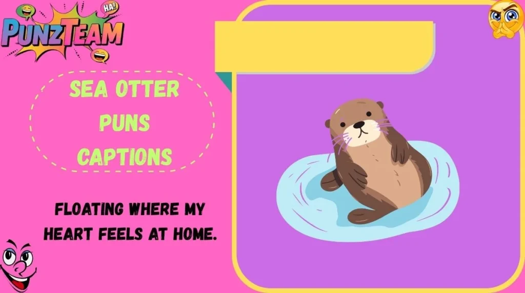 Sea Otter Puns Captions