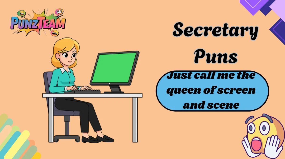 Secretary Puns