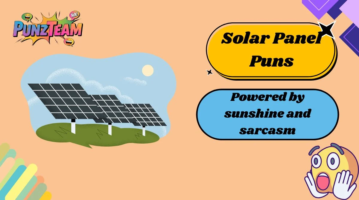 Solar Panel Puns