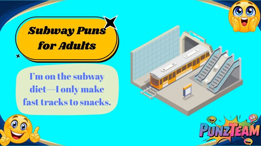 Subway Puns for Adults