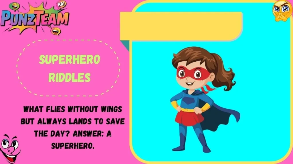 Superhero Riddles