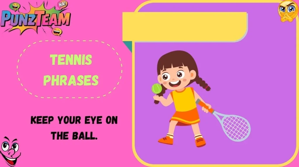 Tennis Phrases