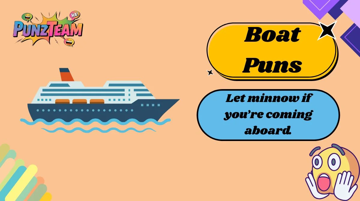 Boat Puns