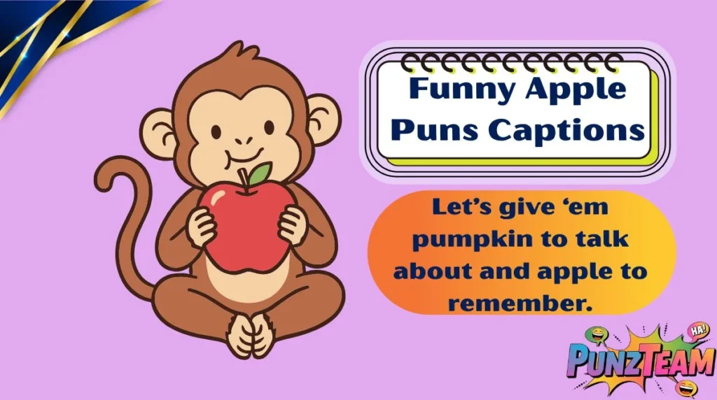 Funny Apple Puns Captions