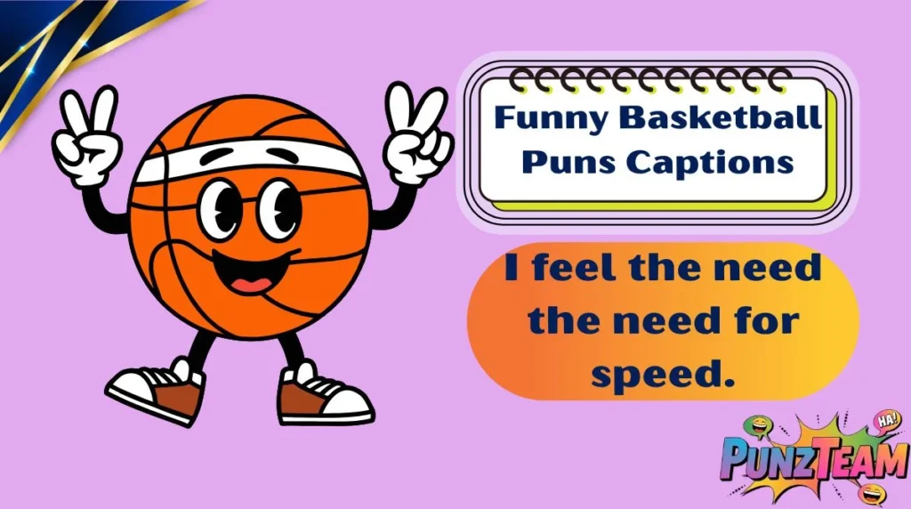 Funny Basketball Puns Captions