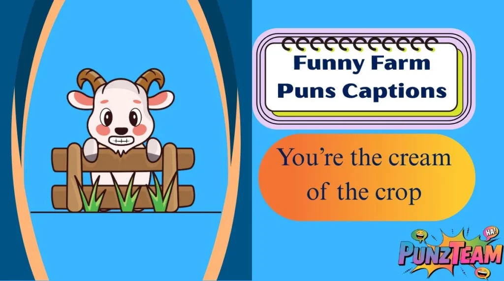 Funny Farm Puns Captions