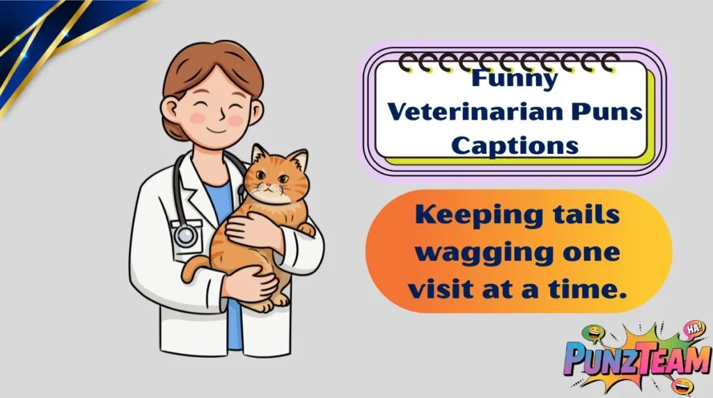 Funny Veterinarian Puns Captions