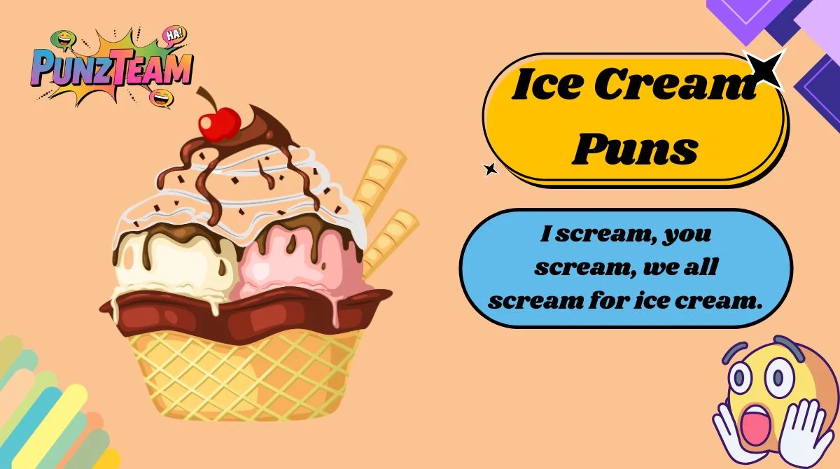 Ice Cream Puns