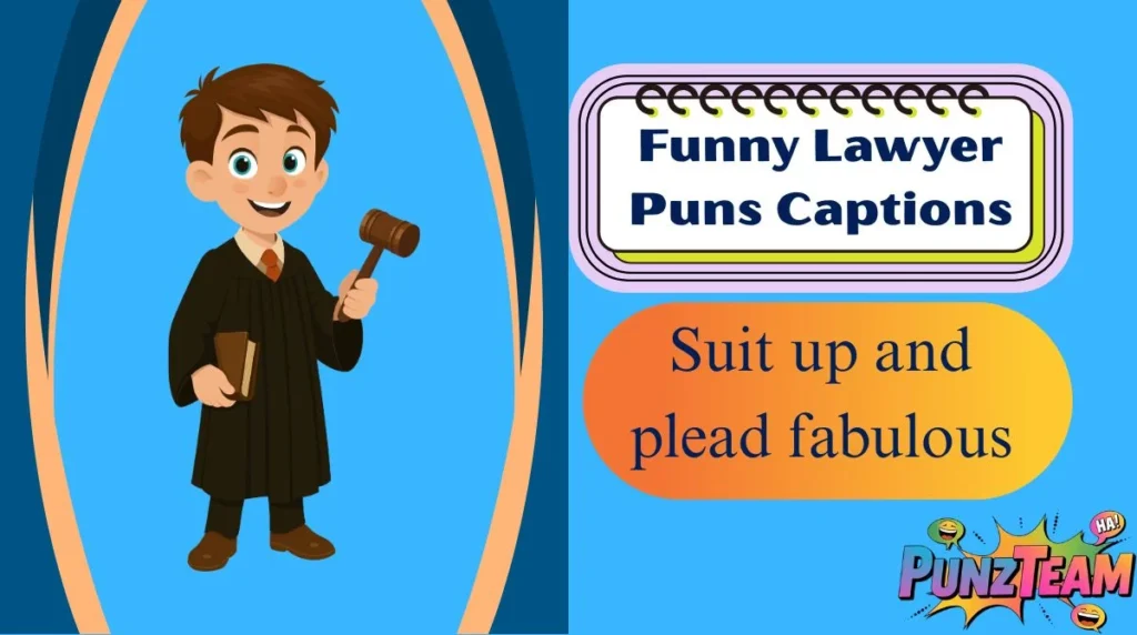Funny Lawyer Puns Captions