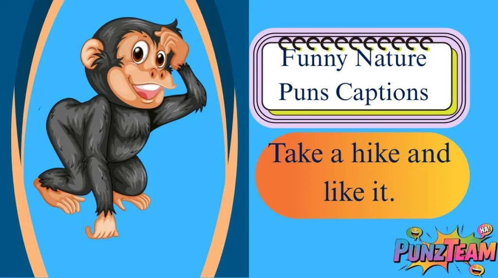 Funny Nature Puns Captions