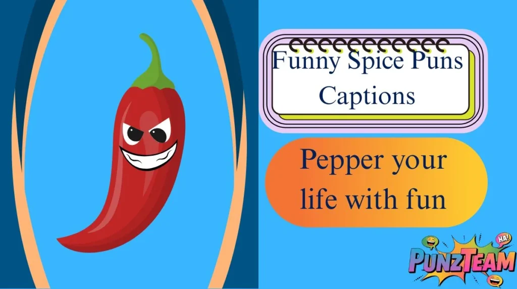 Funny Spice Puns Captions