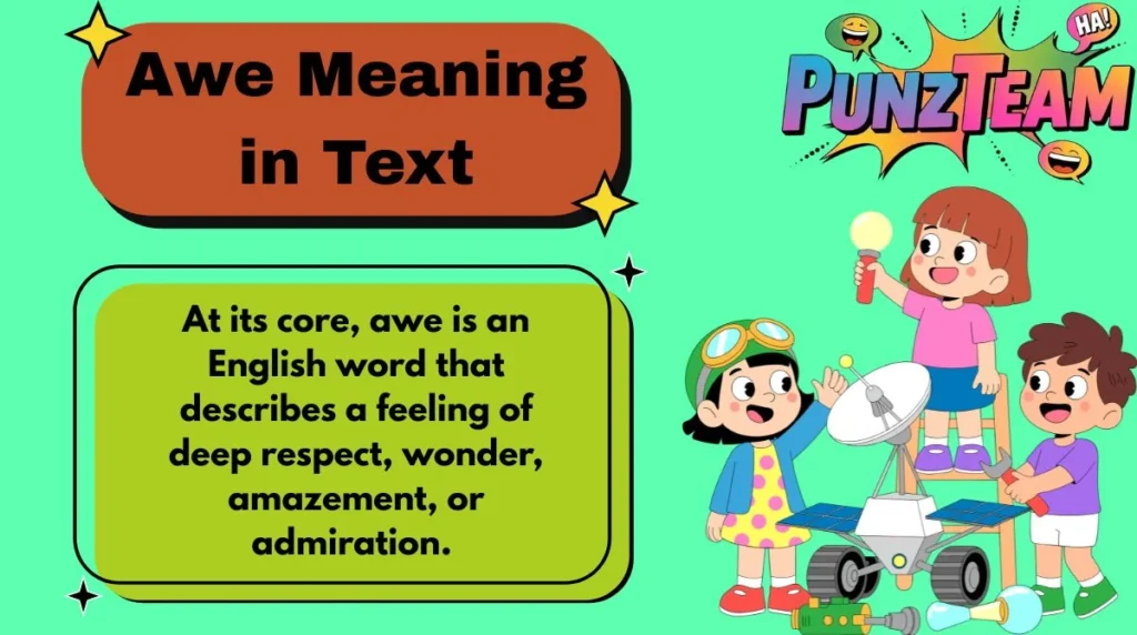 Awe Meaning in Text