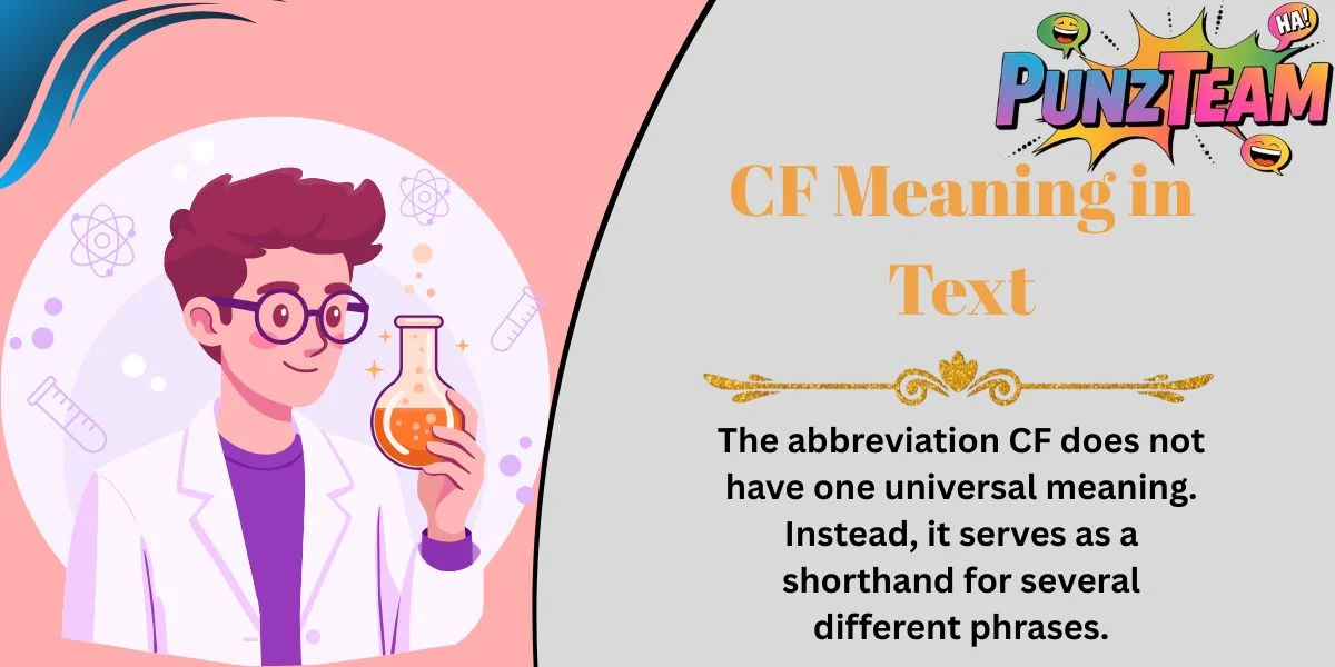 CF Meaning in Text