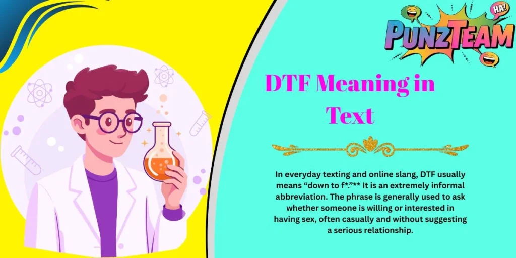 DTF Meaning in Text