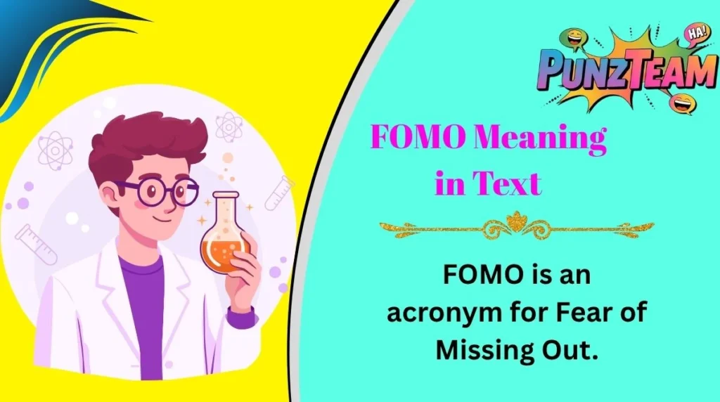 FOMO Meaning in Text