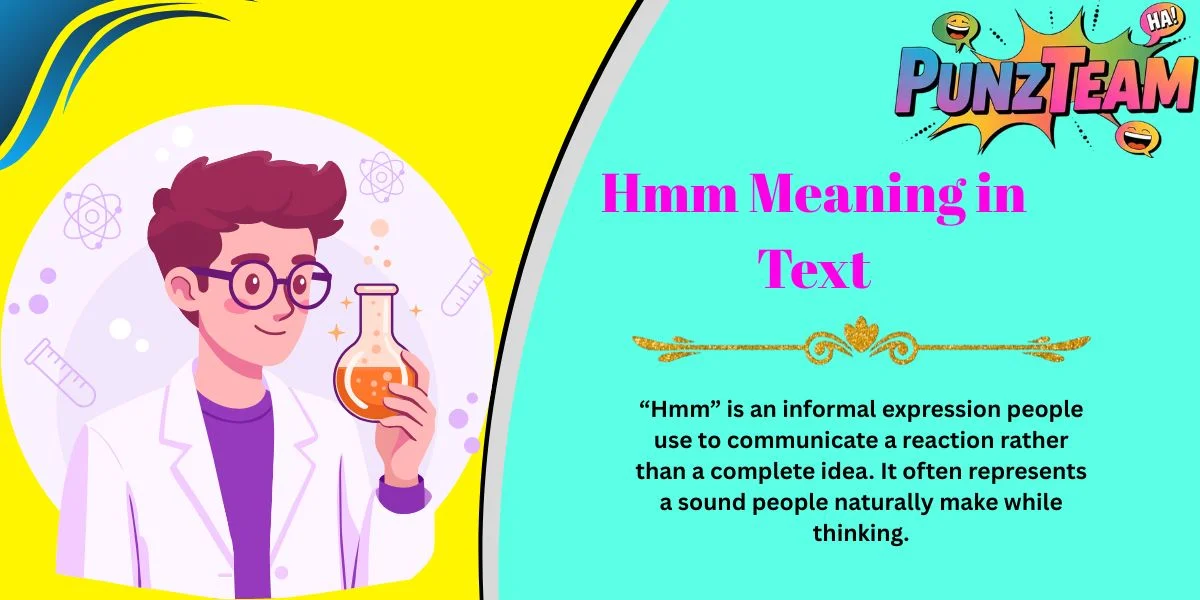 Hmm Meaning in Text
