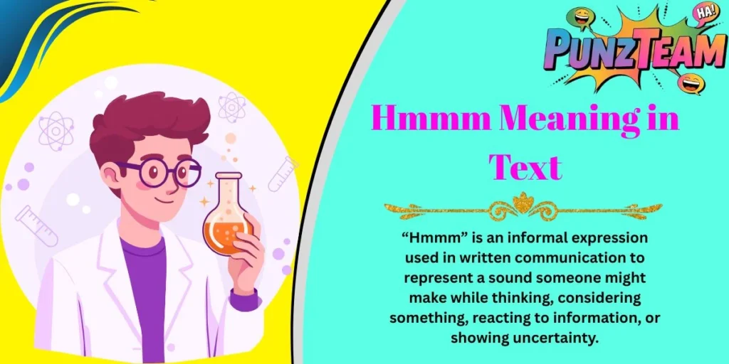 Hmmm Meaning in Text