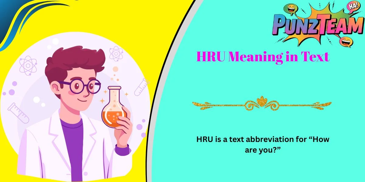 HRU Meaning in Text