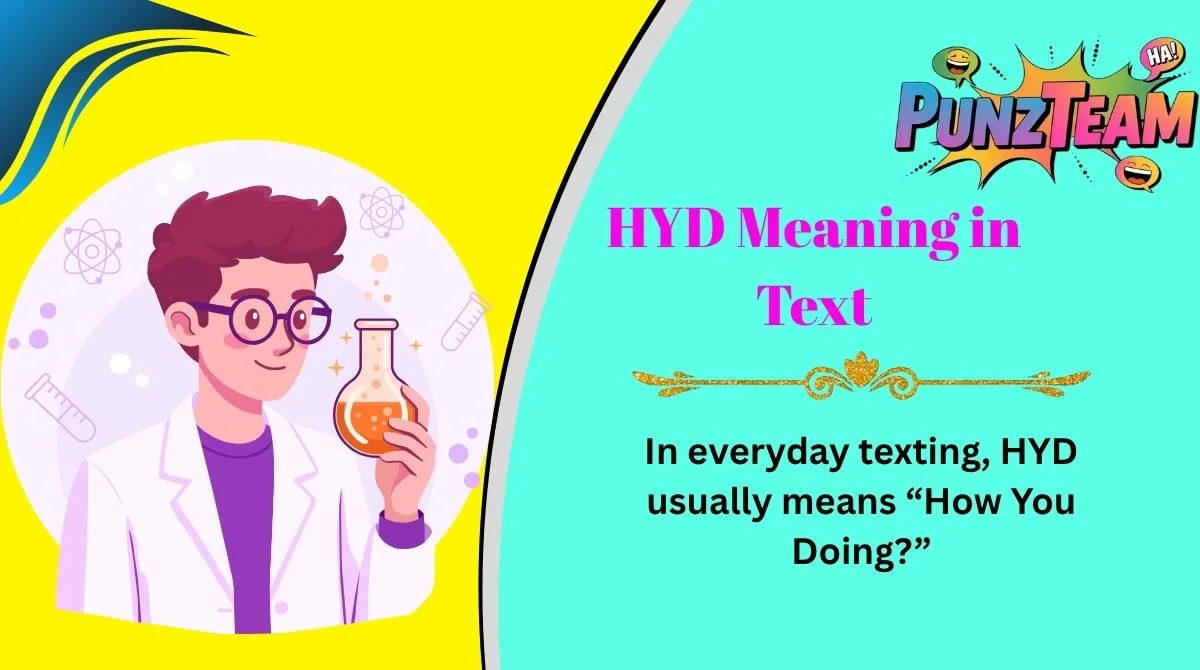 HYD Meaning in Text