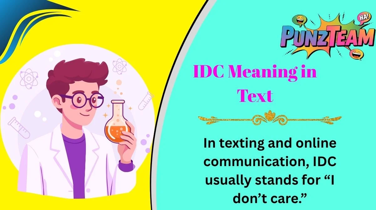 IDC Meaning in Text