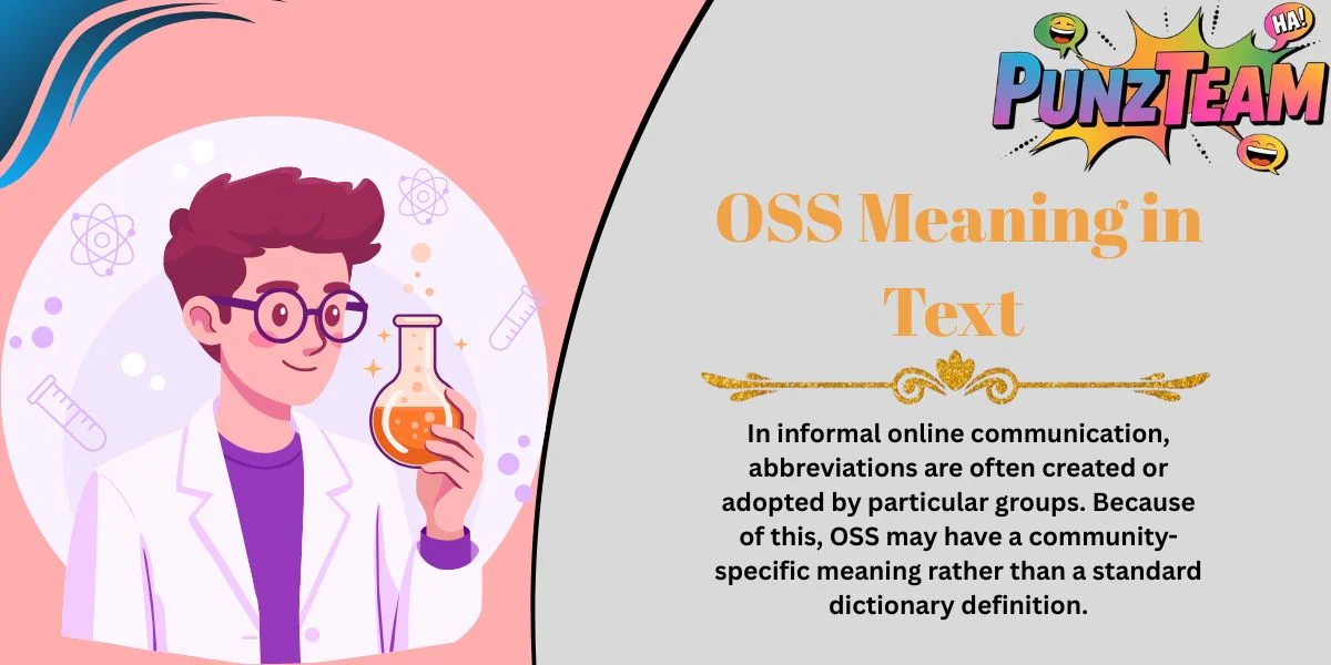OSS Meaning in Text