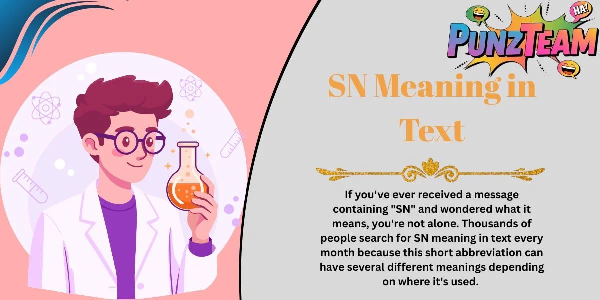 SN Meaning in Text